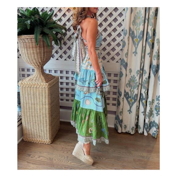 ALEMAIS Bath House midi dress US 2 - Picture 4 of 10